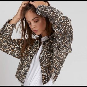 Volcom cute animal print jacket